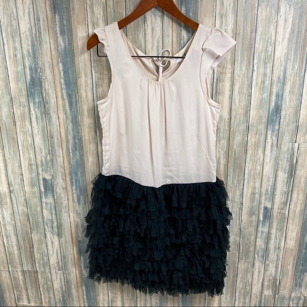 GAP Dress sz Medium Ruffle Textured Skirt # N967